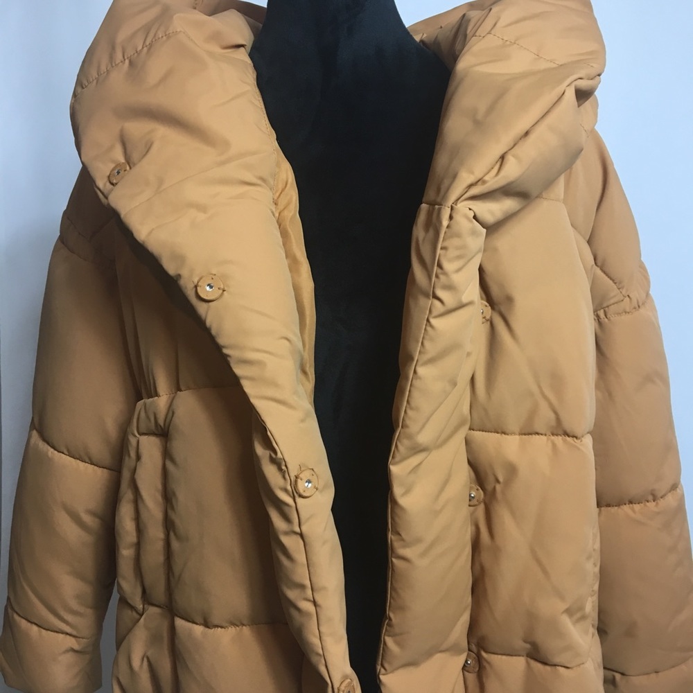 H&M Tan Puffer Jacket - Picture 2 of 3